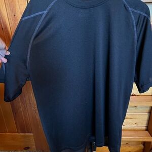 2 Men's Black Athletic Shirts size XL